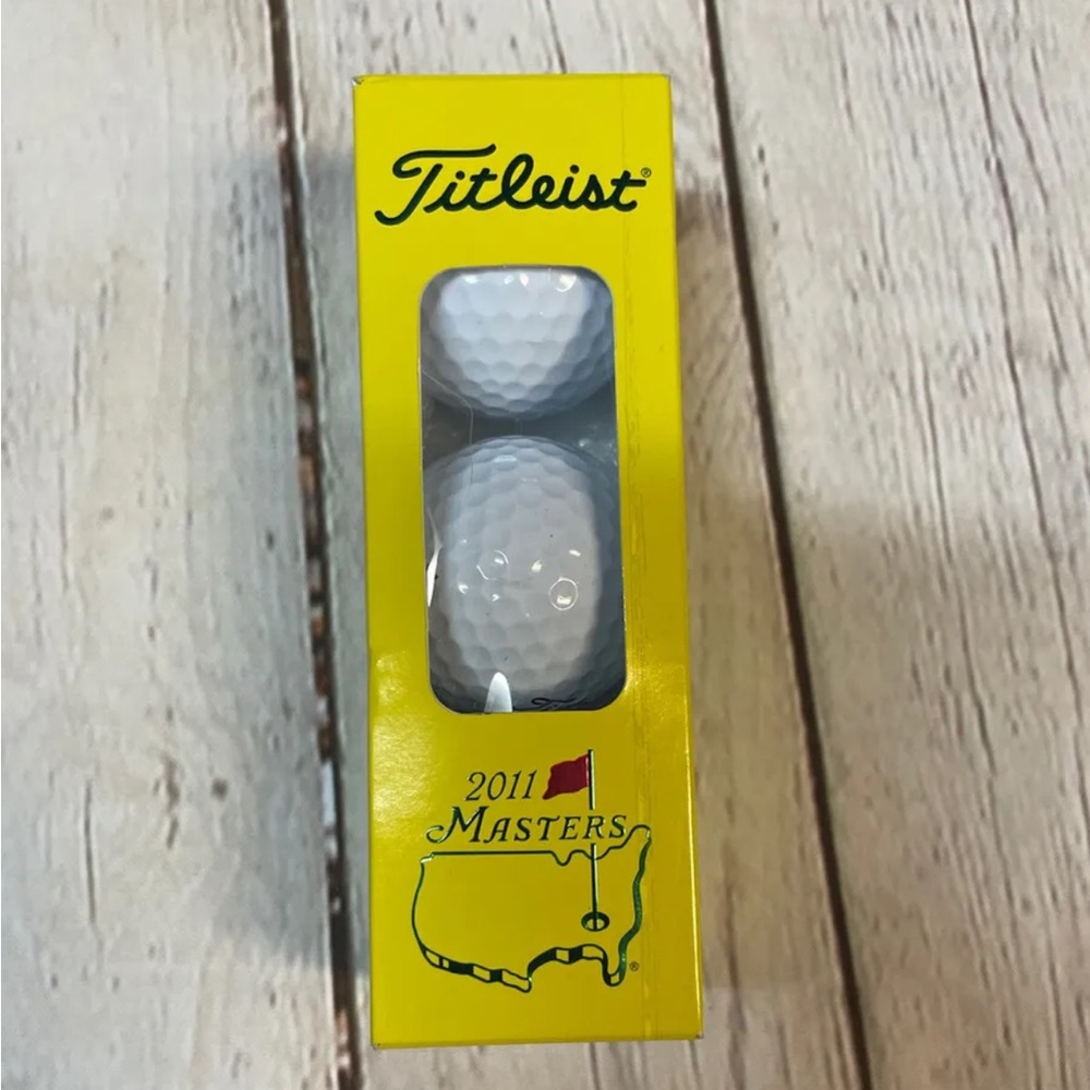 Golf sleeve Augusta Masters golf balls